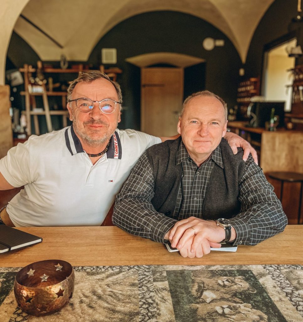 Romann Lenner a František Benč